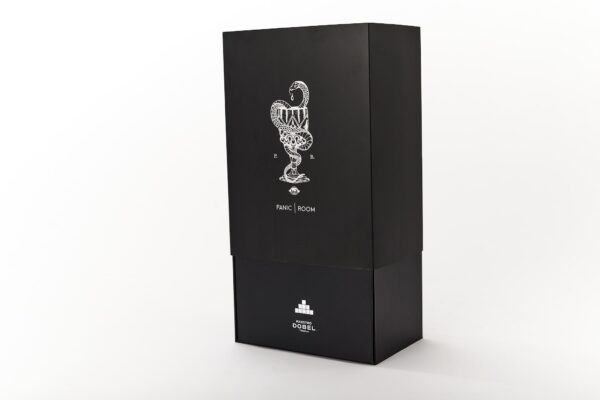 Caja semi rígida deslizable con espuma