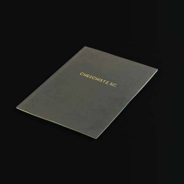 Libro de pasta blanda con letter press